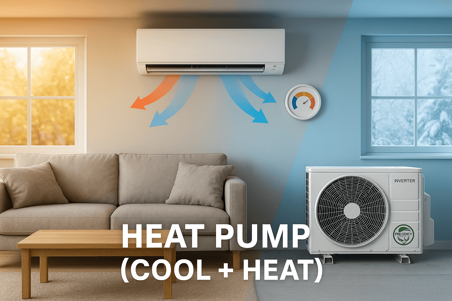 Heat Pump (Cool + Heat)