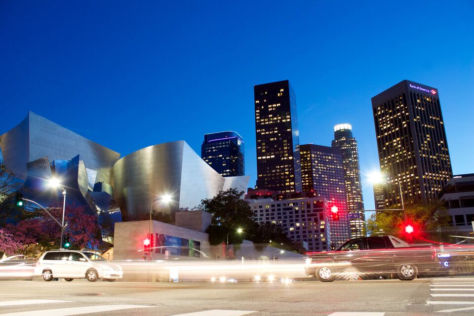 Los Angeles service area